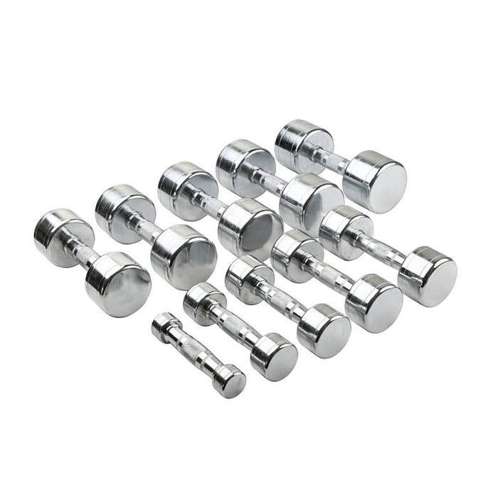 Chrome Dumbbell Set 1-10kg AC-100412