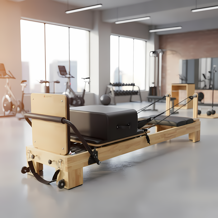 SS-WD-OR Oakwood Pilates Reformer Machine