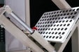 GluteLeader Pinloaded Hyper-Extension footplate and adjustment detail