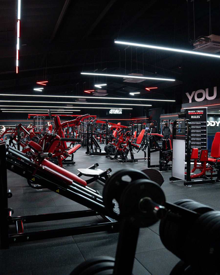 Lighting in the Body Tech training space